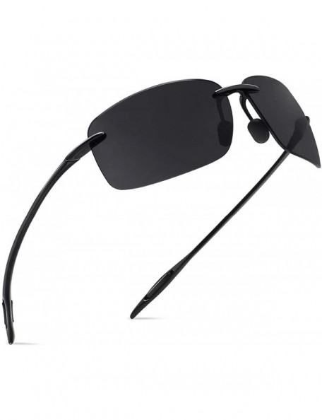 Wrap Sunglasses Rimless Running Lifestyle - C1-grey - CS18HLQXTEN $16.13