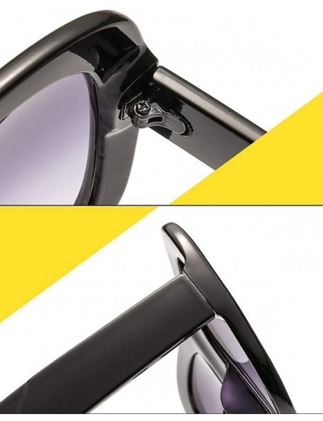 Square Square Brand Sunglasses Men Luxury Brand Double Color Frame Women Sun Glasses Shades Vintage - C3 - CW197ZLH7A4 $18.75