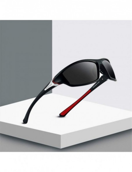 Square Unisex Polarised Driving Sun Glasses for Men Polarized Stylish Sunglasses Goggle Eyewears - C5 - CS194OU4ZI6 $22.68