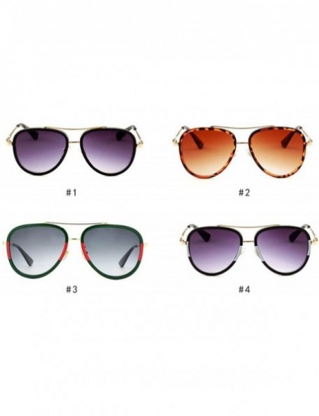 Oval Oversized Oval Men Women Sunglasses Goggles Brand Designer Eyewear Accessories Big Frame - C1 - CR18W9KDZ9H $19.64