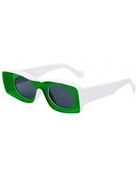 Sport Men and Women Personality Funny Glasses Colored Frame Sunglasses - 1 - CJ190L3S0L0 $32.43