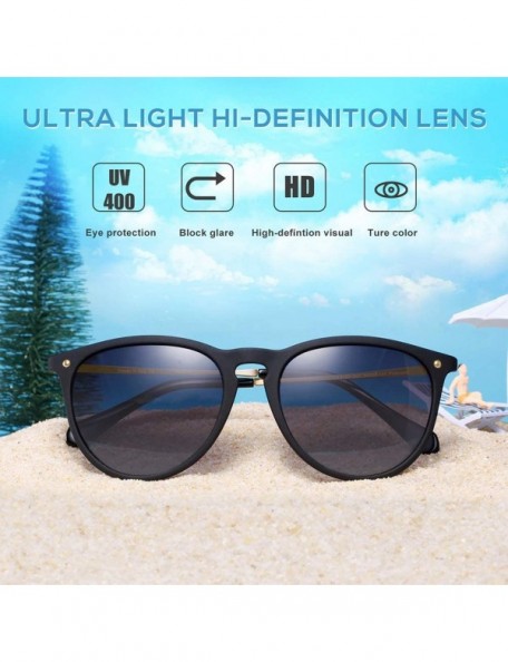 Oversized Vintage Polarized Sunglasses for Women UV400 Protection Driving Fishing Hiking Outdoors Glasses CA5100 - C318E8H4GW...