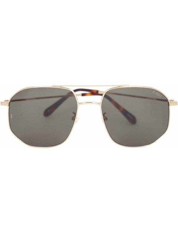 Aviator x HIGHKOLT The HIGH AVIATORS Sunglasses for Men and Women - Diff Vision DV-39 UV400 Protection - 54mm AK2454 - CS18TR...