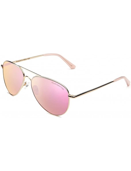 Oversized A10 - Men & Women Sunglasses - A10 Gold - Pink / Before $59.95 - Now 20% Off - CN18QA5T262 $34.28