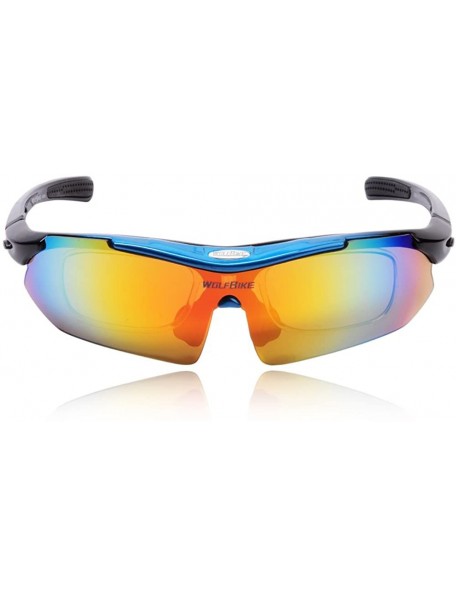 Sport Polarised Cycling Sunglasses Bicycle Bike Running Riding Sun Glasses - CD11IE7DRH1 $12.75