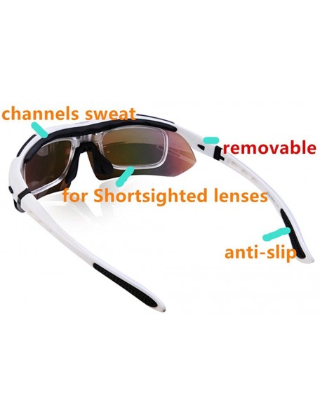 Sport Polarised Cycling Sunglasses Bicycle Bike Running Riding Sun Glasses - CD11IE7DRH1 $12.75