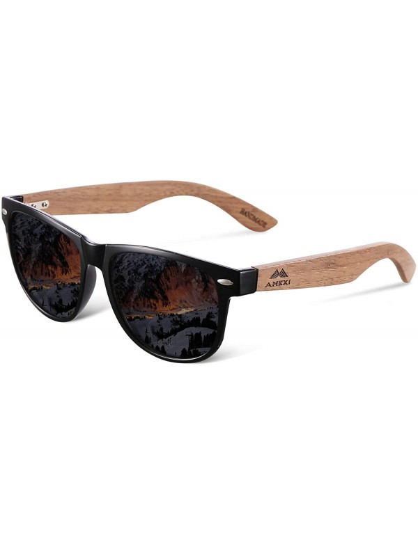 Round Polarized Sunglasses Driving protection - Gray - CY18DXRCITO $18.74