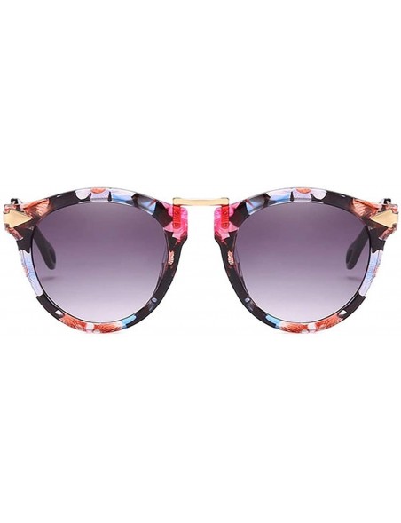 Cat Eye Cat Eye Sunglasses Women Sun Glasses Vintage Shades For Women Sunglass Ladies Flowers Sunglasses - C6 - C318W9HEXRN $...