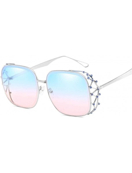 Square Square Glasses Square Sunglasses Rhinestone Sunglasses Glasses with Rhinestones Designer Sunglasses Woman 2019 - CK18X...