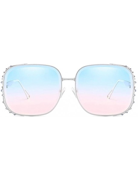 Square Square Glasses Square Sunglasses Rhinestone Sunglasses Glasses with Rhinestones Designer Sunglasses Woman 2019 - CK18X...