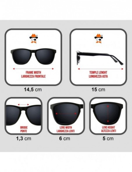 Aviator Sunglasses - mod. FINE BLOW Aviator style - man woman STYLISH fashion cult VINTAGE - Black - C11942QQKSX $24.60