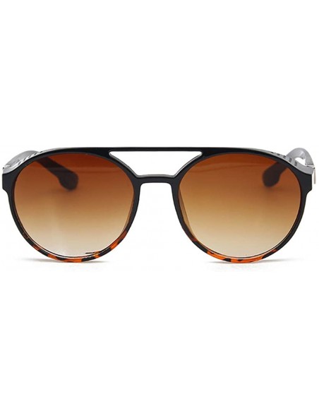 Oval Retro Steampunk Sunglasses for Men Women Gothic sunglasses oval plastic sunglasses - 3 - CU1954OXWA0 $16.70