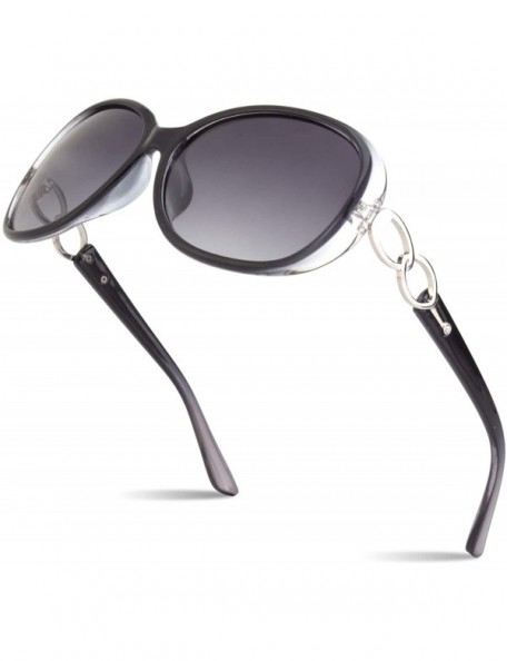 Square Polarized Sunglasses for Women Sun Glasses Fashion Oversized Shades S85 - CE18NE3YMM2 $27.55