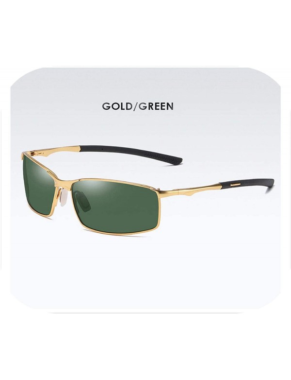Goggle Sunglasses Men/Women Polarized Sunglasses-Outdoor Driving Classic Mirror Sun Glasses Metal Frame UV400 Eyewear - CH199...