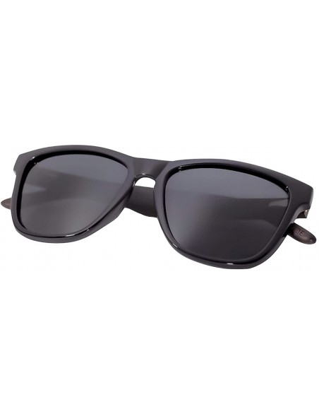 Wayfarer Woodfarer Sunglasses - Polarized Wood Sunglasses for Women & Men - C718EDR8KS5 $26.27