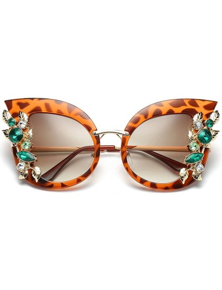 Oversized Oversized Sunglasses Eyeglasses Rhinestone - A - CO19537HCXS $9.95