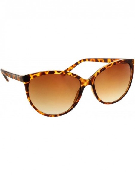 Cat Eye Cat Eye Sunglasses for Women Retro Vintage Cateye Sun Glasses with Designer Style - 100% UV Protection - Tortoise - C...