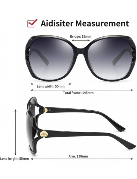 Square Sunglasses for women Fashion quay classic Trendy Stylish Sunglasses black for womens Ladies Square glasses - CS18SCG4H...