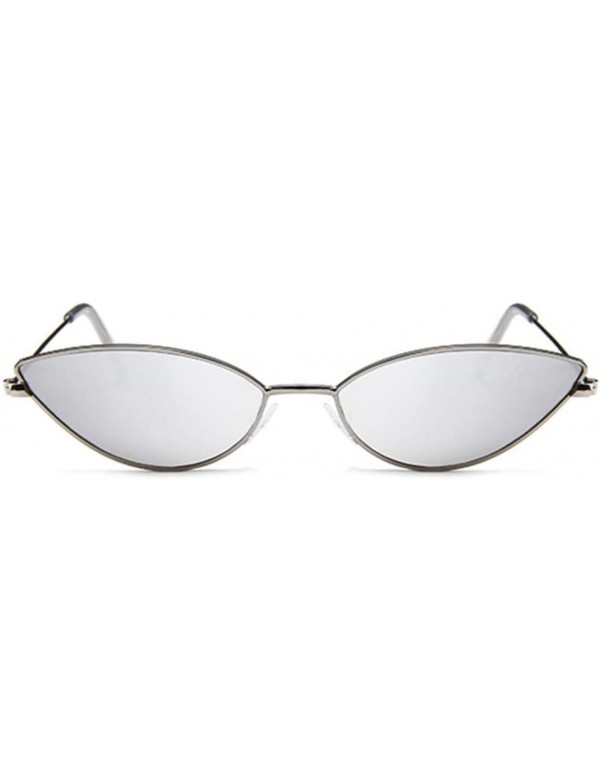 Cat Eye Glasses Women Cat Eye Sunglasses Cute Sexy Summer Retro Small Frame Black Red - 6 - C518R3C7G4O $32.12