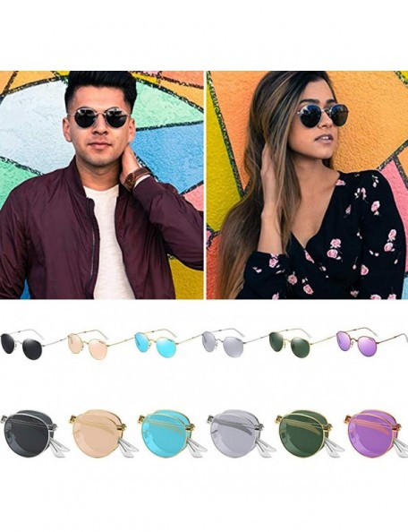 Oversized Unisex Polarized Folding Rimless Sunglasses UV400 Lens Glasses - Black - CF19034YLWD $18.16