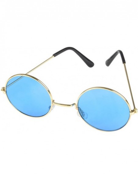 Round Round Colored Lens Sunglasses - One per Order - No Color Choice - CY113SXVKQB $9.03