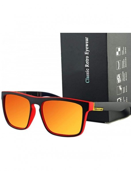Square New 2019 Sunglasses Men Women Sun Glasses Male Square C3 - C1 - CX18XGE4AAU $8.80