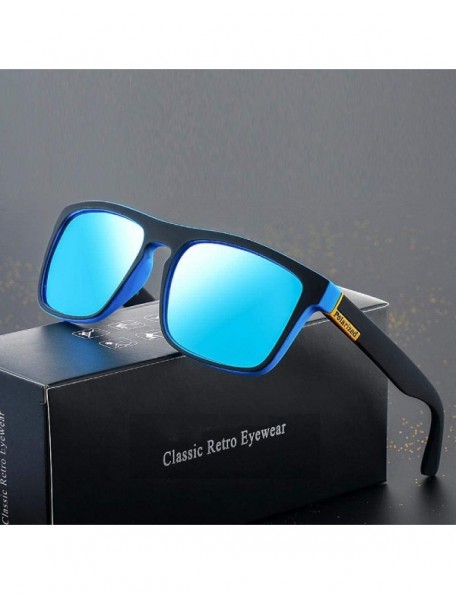 Square New 2019 Sunglasses Men Women Sun Glasses Male Square C3 - C1 - CX18XGE4AAU $8.80