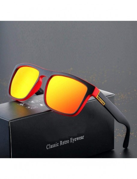 Square New 2019 Sunglasses Men Women Sun Glasses Male Square C3 - C1 - CX18XGE4AAU $8.80
