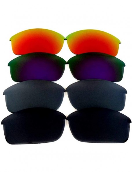 Oversized Replacement Lenses Flak Jacket Black&Gray&Purple&Red Color 4 Pairs-FREE S&H. - CY129Y200Z1 $28.41