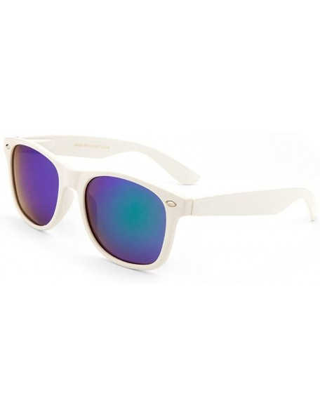Wayfarer Polarized Retro Square Sunglasses in Zipper Case - CO11WHGFO85 $18.80