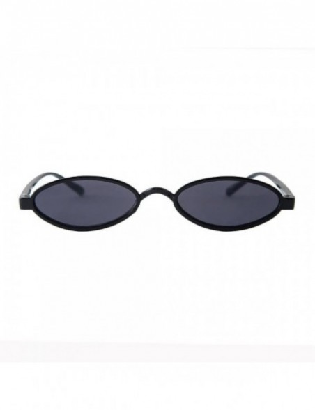 Oval Sunglasses for Men Women Oval Glasses Retro Sunglasses Eyewear Plastic Sunglasses Party Favors - G - CA18QX54ZTL $7.06