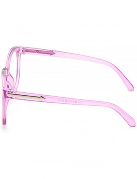 Sport Vintage Sunglasses for Women Plate Resin UV 400 Protection Sun glasses - Purple - CU18SAT7748 $14.14