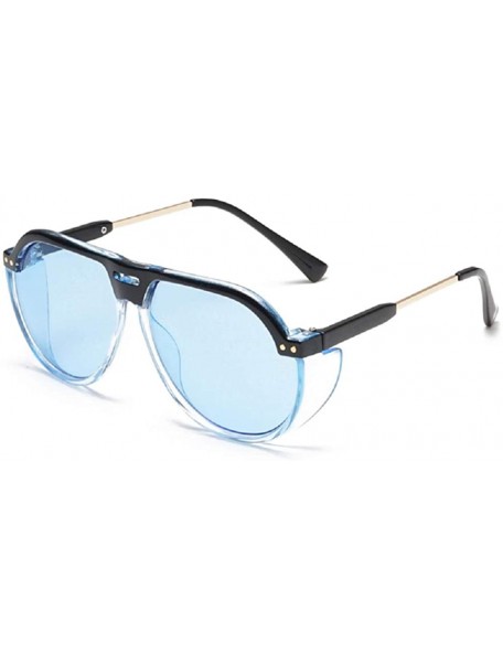 Oversized New Sunglasses Women 2020 Luxury Brand Oversized Vintage Sunglass Anti-Reflective Steampunk Glasses - C1196K2XI6O $...