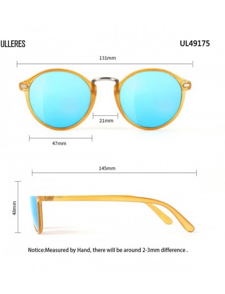 Sport Kids Sunglasses- Retro 80s Polarized Sunglasses for Children Boys and Girls - Caramel-no.2 - CL18568CMWY $25.23