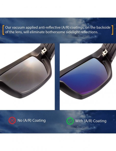 Sport Polarized Replacement Lenses for Spy Helm Sunglasses - Multiple Options - Silver Chrome Mirror - C3120YTGUYN $31.91
