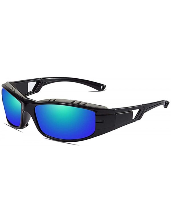 Aviator Men's Outdoor Sports Polarized Sunglasses Riding Polarized Sunglasses - B - CU18QCANMT6 $33.02