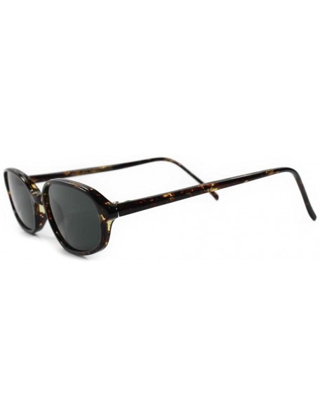 Rectangular Fashioned Frame Rectangle Sunglasses - Tortoise/Gray - CH18ECEOOZD $15.29