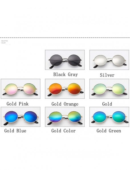 Round Fashion Baby Sunglasses Retro Kids Round Sun Glasses Children Outdoor UV Shade Eyeglasses Eyeware Girls&Boys - C1197Y6L...