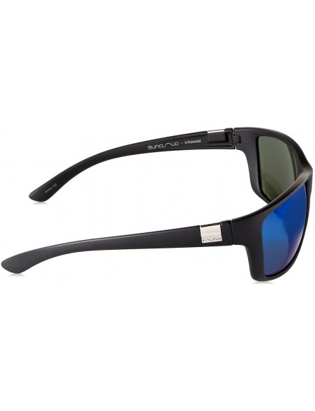 Sport Councilman Polarized Sunglasses - Matte Black / Polarized Blue Mirror - CU120RO2CXX $47.39