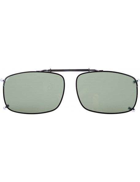 Shield Easyclip Spring Polarized Clip On Sunglasses - C60-green - CT18L2S474A $9.31