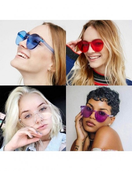 Round Unisex Fashion Candy Colors Round Outdoor Sunglasses Sunglasses - Dark Blue - CY199OM3GR0 $8.71