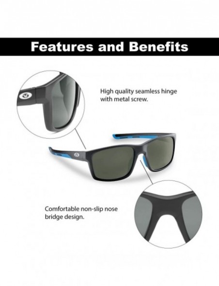 Sport Freeline Polarized Sunglasses with AcuTint UV Blocker for Fishing and Outdoor Sports - CH18YHO0E8E $17.64