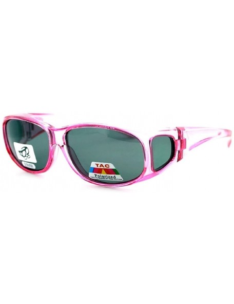 Goggle 2 Extra Small Polarized Fit Over Sunglasses Wear Over Eyeglasses - Pink / Purple - C812LMD5GE5 $20.23