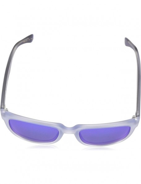 Square Life is Good Unisex-Adult Andes Polarized Square Sunglasses - Matte Crystal Blue - C218RLAZ8TM $33.12