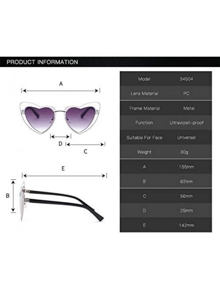 Wrap Heart shaped Mirrored Polarized Sunglasses - Pink - CQ18TOE235I $10.71