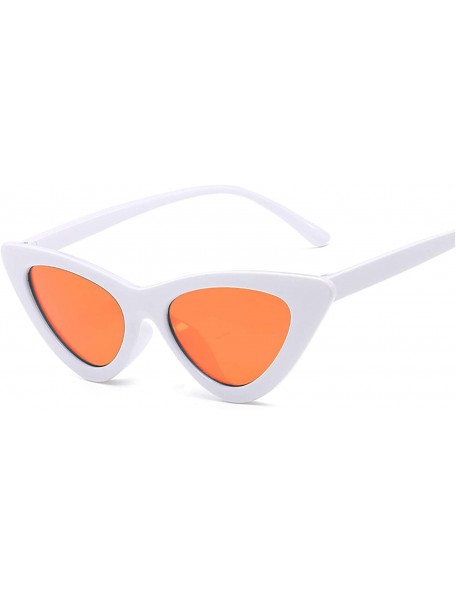 Oversized Polarized Sunglasses Protection Fashion Glasses - White Red - CY18TQXKYRI $11.52