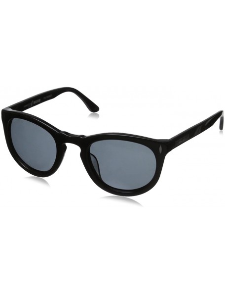 Sport Classic Key Hole HRG1018 C3 Polarized Round Sunglasses - Metallic Black - CU11OCMWTOT $22.04