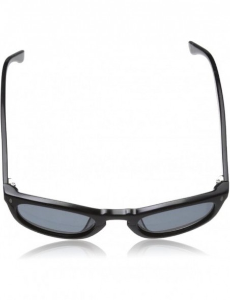 Sport Classic Key Hole HRG1018 C3 Polarized Round Sunglasses - Metallic Black - CU11OCMWTOT $22.04