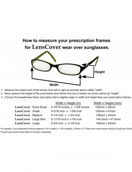 Wrap Sunglasses Wear Over Prescription Glasses- Size Medium- Polarized - Blue - CF11LPTTMAP $15.71