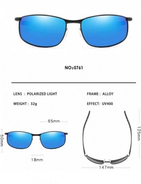 Goggle Men Polarized Sunglasses Photochromism Sun Glasses Male Classic Square Driving Goggles UV400 - CH199KASAMH $13.95